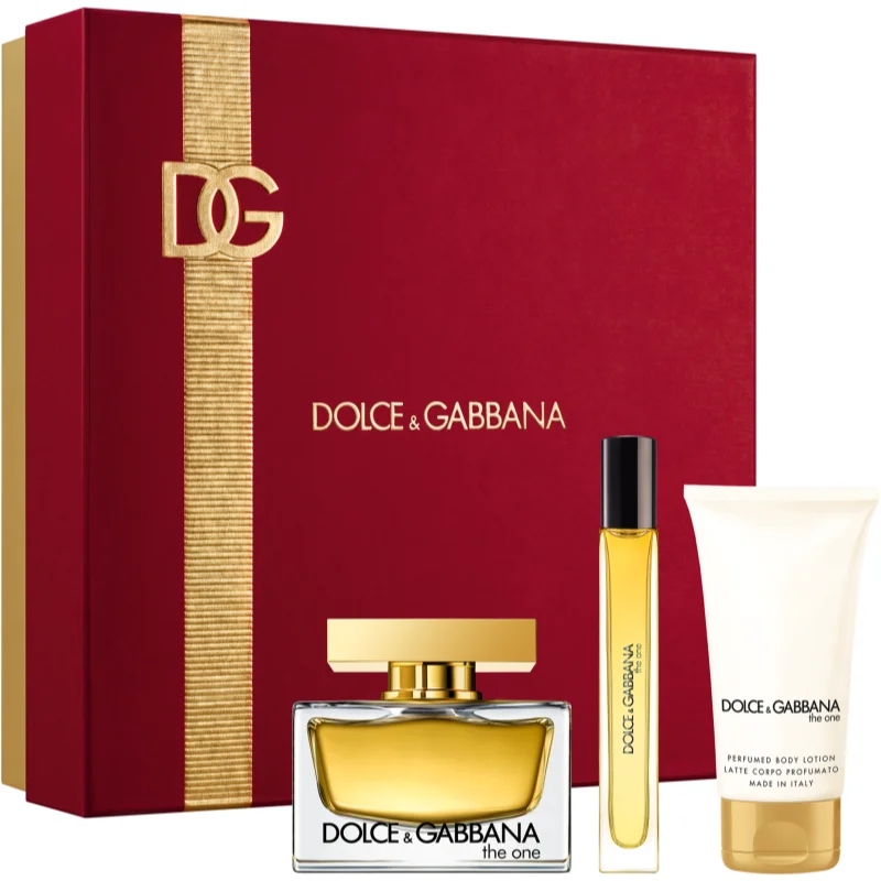 Set Dolce & Gabbana The One 75 ml Edp 10 ml Edp 50 ml tělový balzám