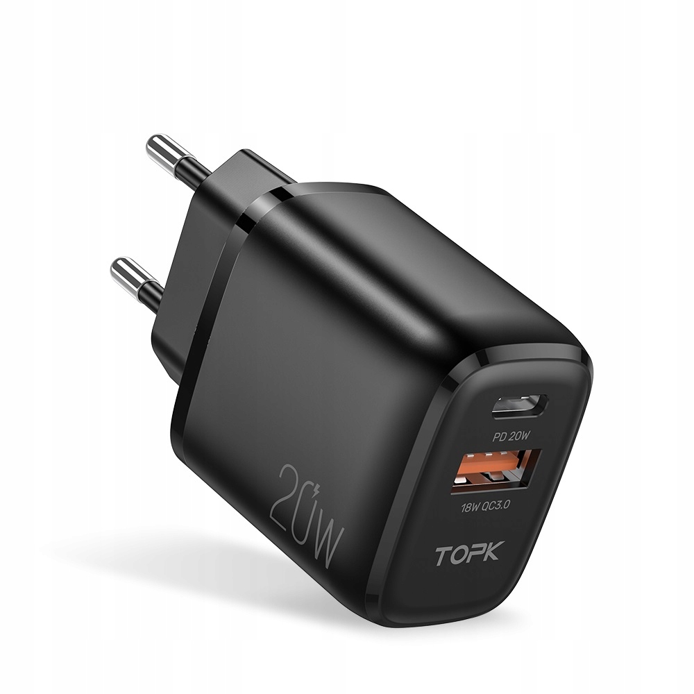

Szybka Ładowarka sieciowa Usb Usb C Pd 20W Topk