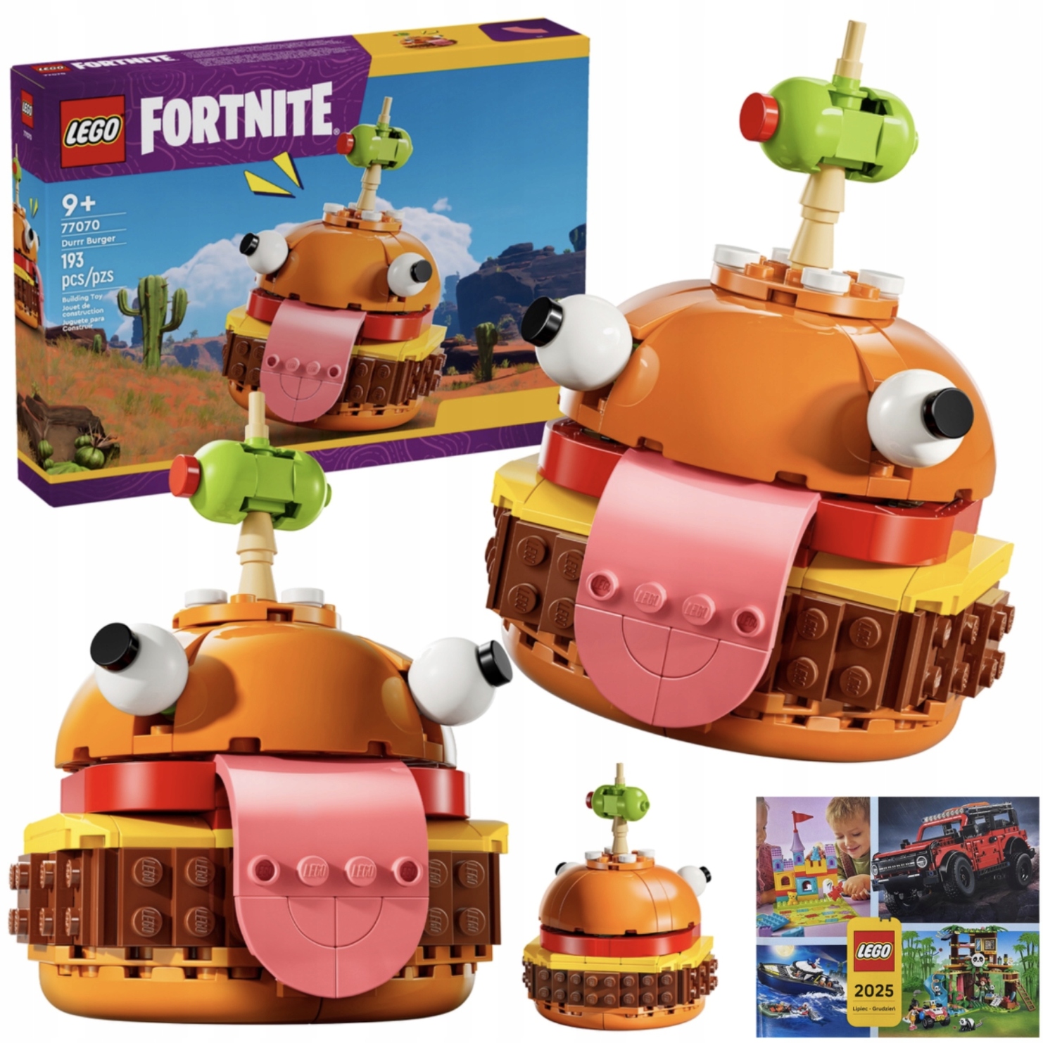 Lego Fortnite 77070 Durrr Burgerownia, Zestaw Klocków Dla Dzieci +9 Lat