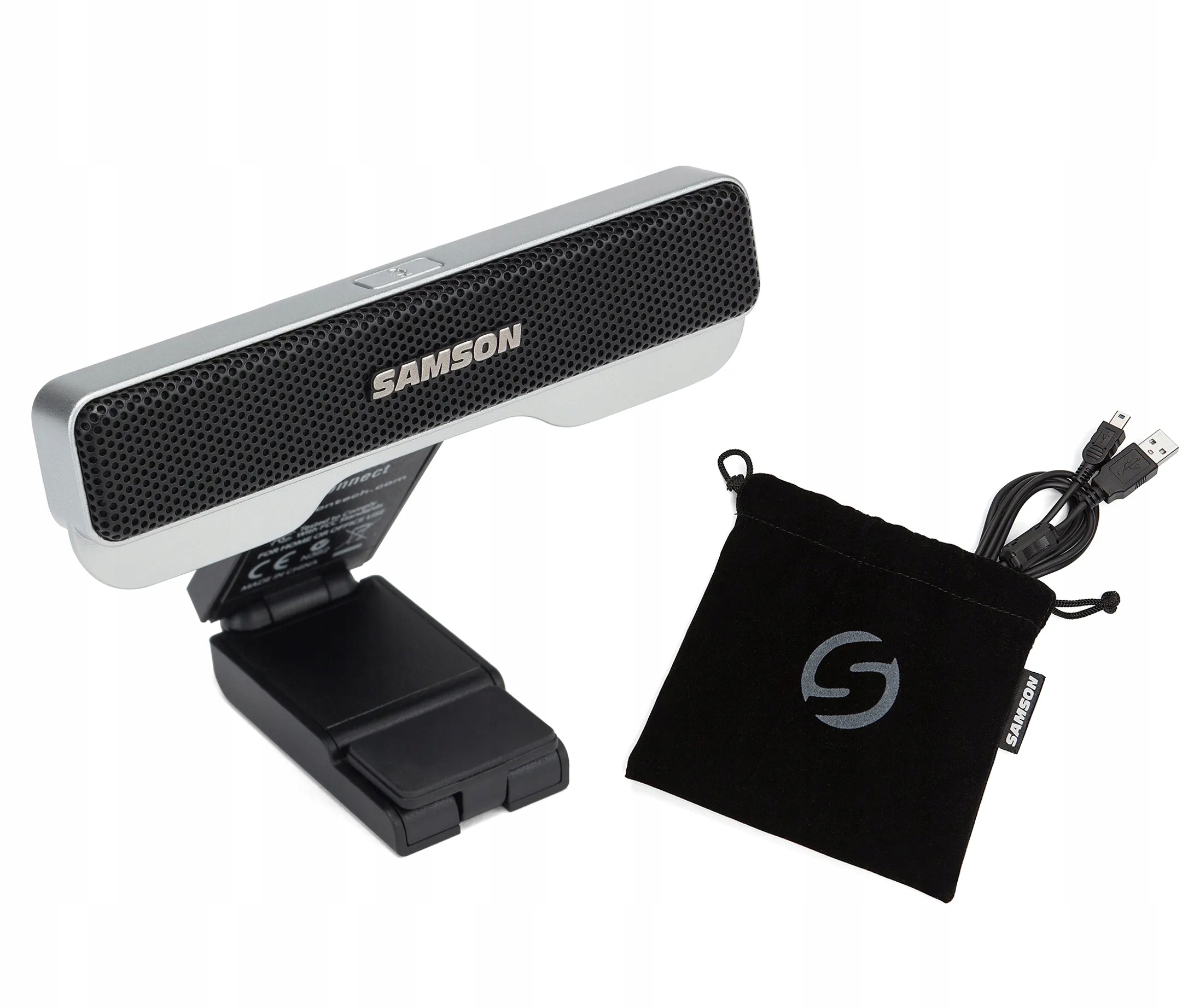 Samson Go MIC Connect Stereo mikrofón, zaostrovanie, smer, Dnr, echo, vymazanie puzdro