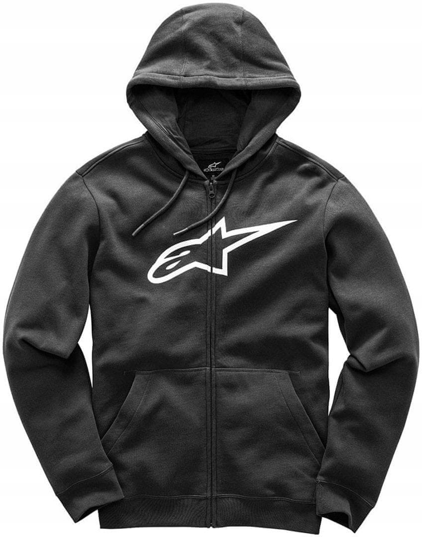 Alpinestars mikina Ageless II Fleece, čierno/biela veľ. S