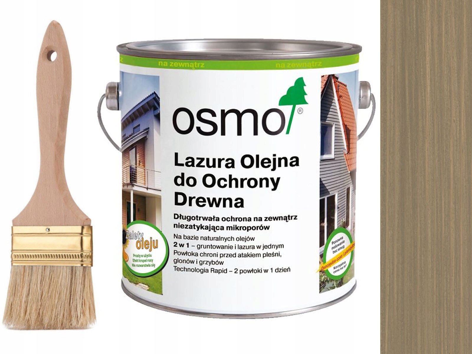 Osmo 903 Ochranná lazura na dřevo Šedá 750 ml