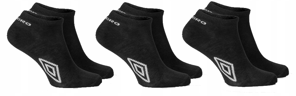 

Umbro Skarpetki Stopki Czarne 3-PAK 43-46