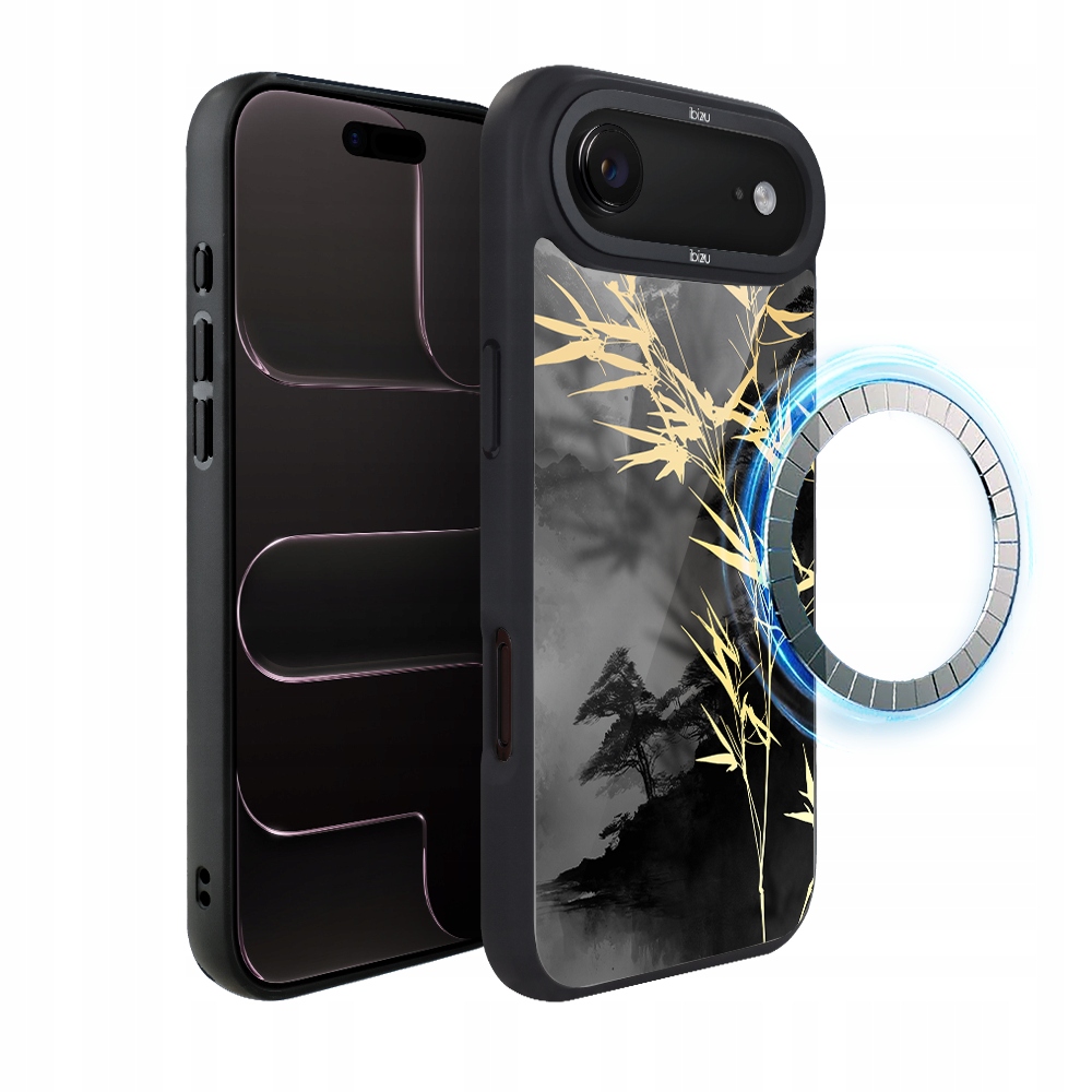 Pouzdro pro iPhone Air Ibizu DropGuard Matt s MagSafe, Zlatý bambus