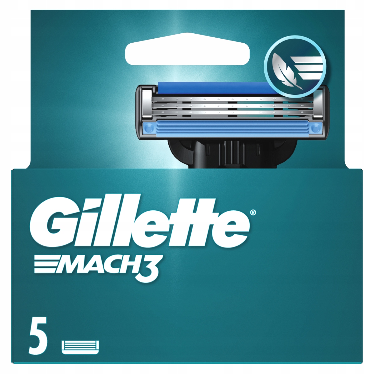 Gillette Mach3 Wkłady wymienne do maszynki do golenia dla mężczyzn x5
