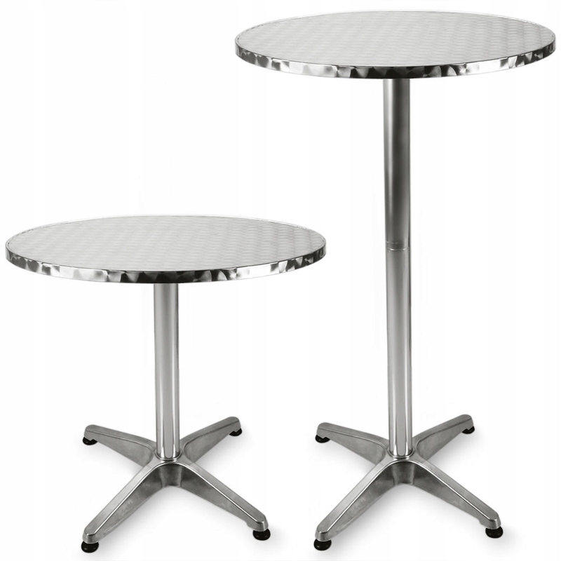 Stolik Regulowany Stół Aluminium Bistro Bar Ogród