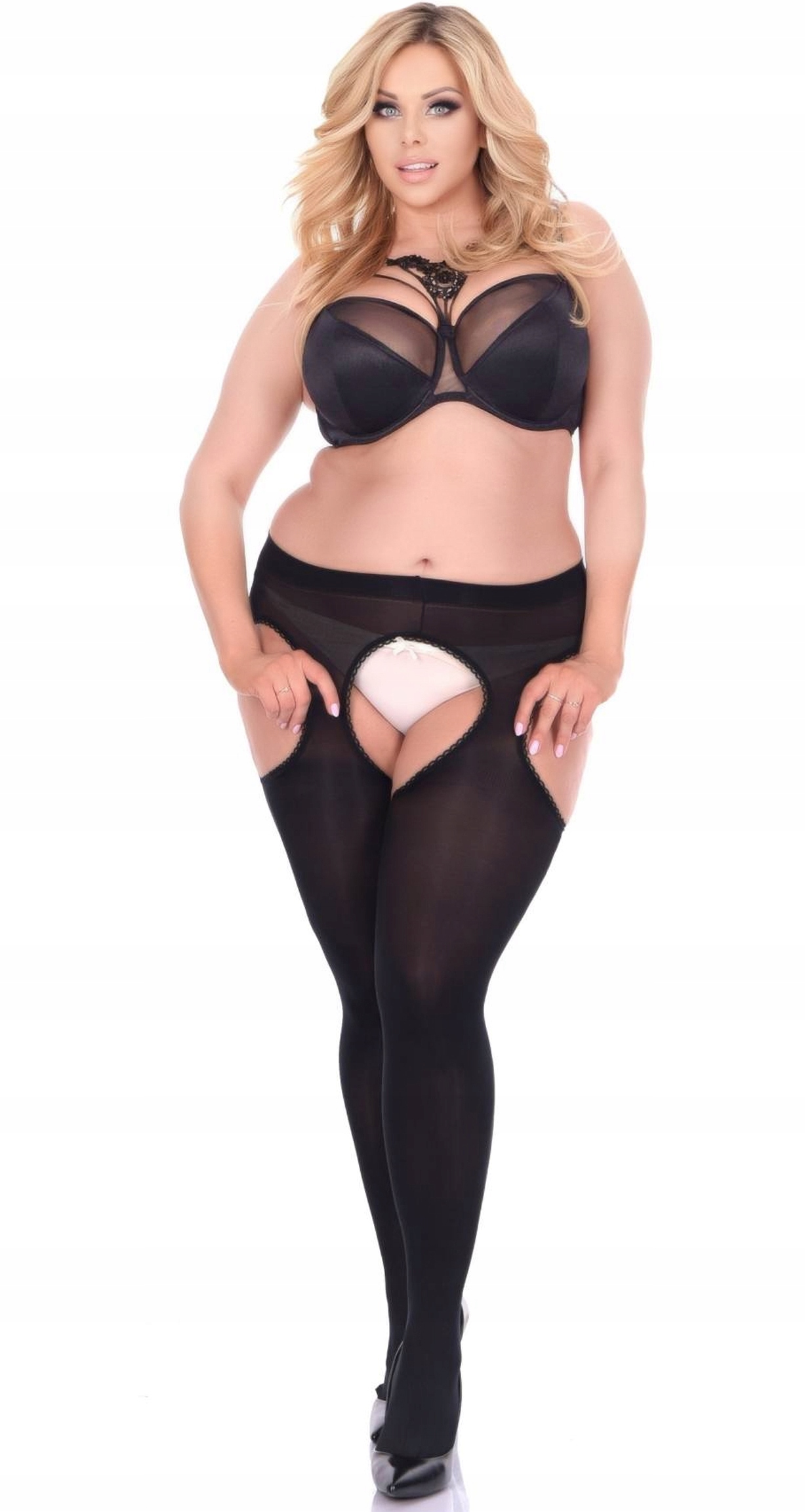 SEXY LINE Rajstopy Pończochy Podwiązki PLUS SIZE Kod producenta 101