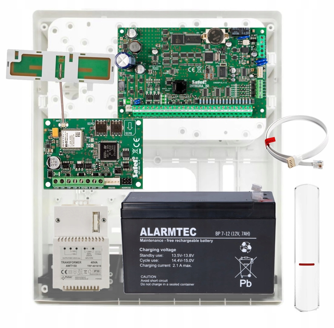 Alarmový Set Satel Integra 32 Int-gsm ABAX2 Set