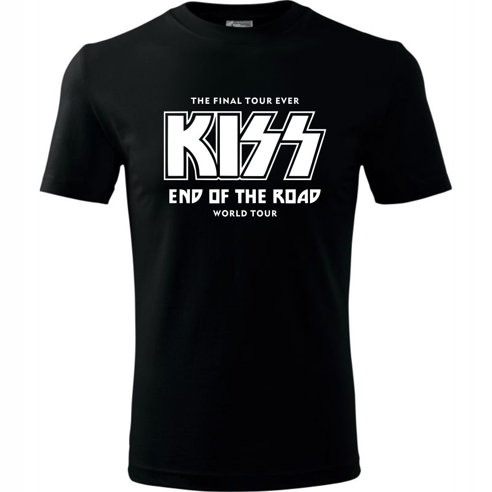

Koszulka Męska Z Nadrukiem Kiss Koncert T-shirt