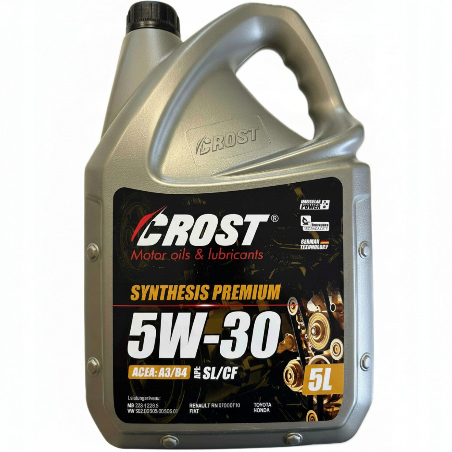 Olej silnikowy Crost 5w30 Synthesis Premium Api Sl/cf 5L