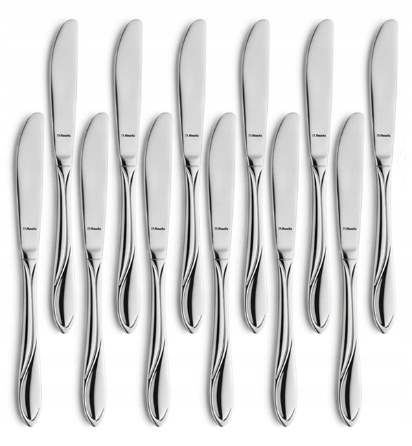 

Amefa Whisper 12 x Noże Obiadowe Stal 18/0 Połysk
