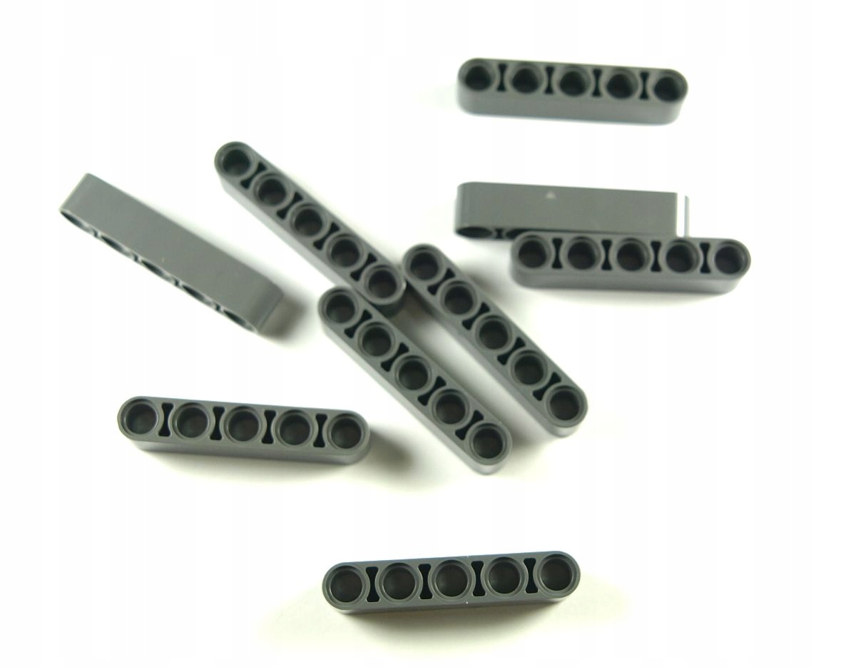 

Belki Proste 5L 9szt. Ciemnoszare Lego Technic