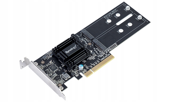 Synology M2D18 PCIe podwójna karta rozszerzeń M.2 Ssd
