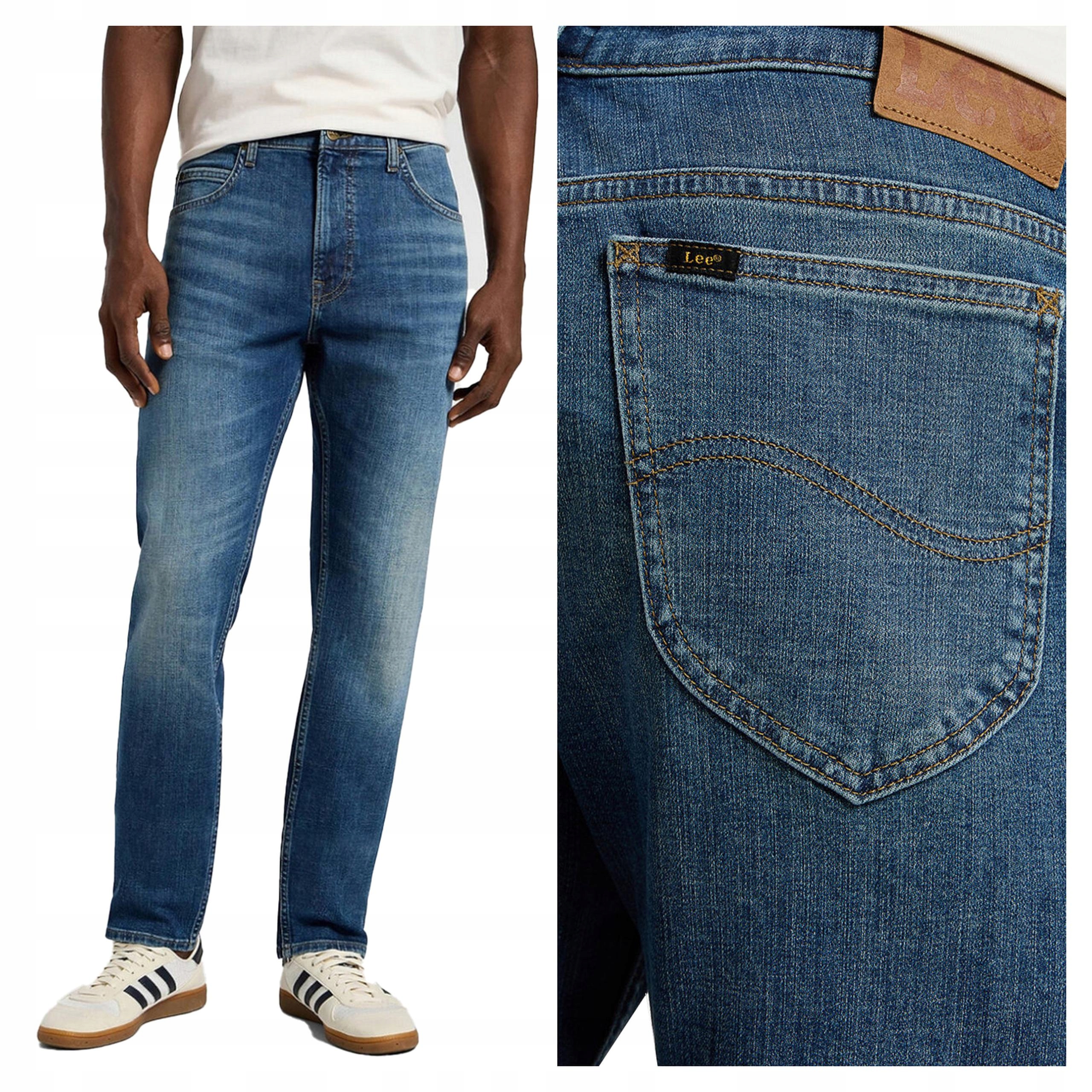 Lee Rider W32 L34 Pánské džínové kalhoty džíny Přiléhavé