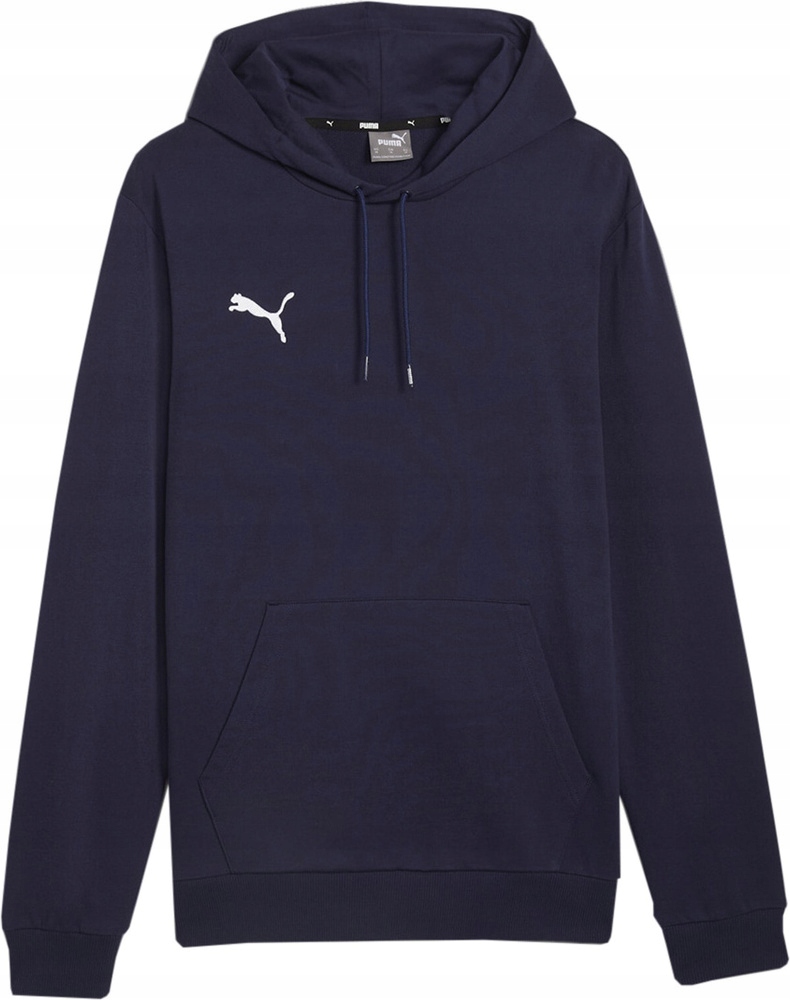 Pánská Mikina Puma Team Goal Casuals Hoody Tmavě Modrá 658618 06 vel. 2XL
