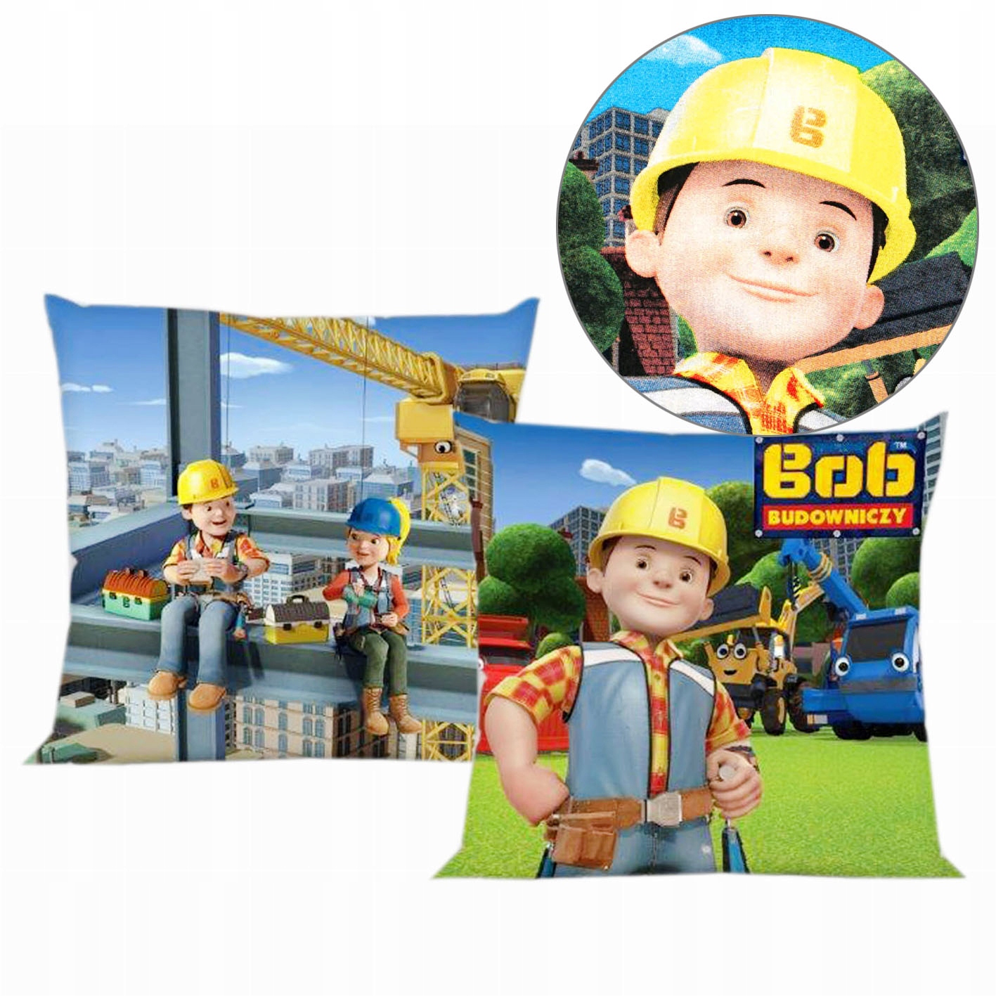 

Poszewka 40x40 cm poszewki Bob Budowniczy