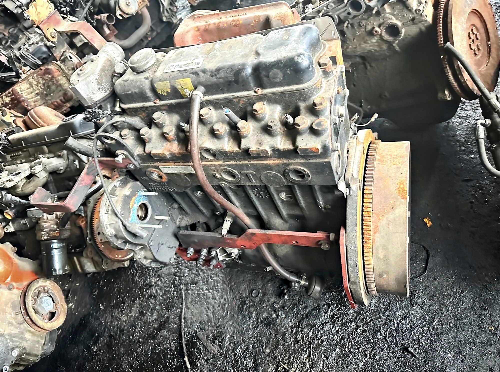 silnik 4-cylindrowy PERKINS LINDE H40 seria 352