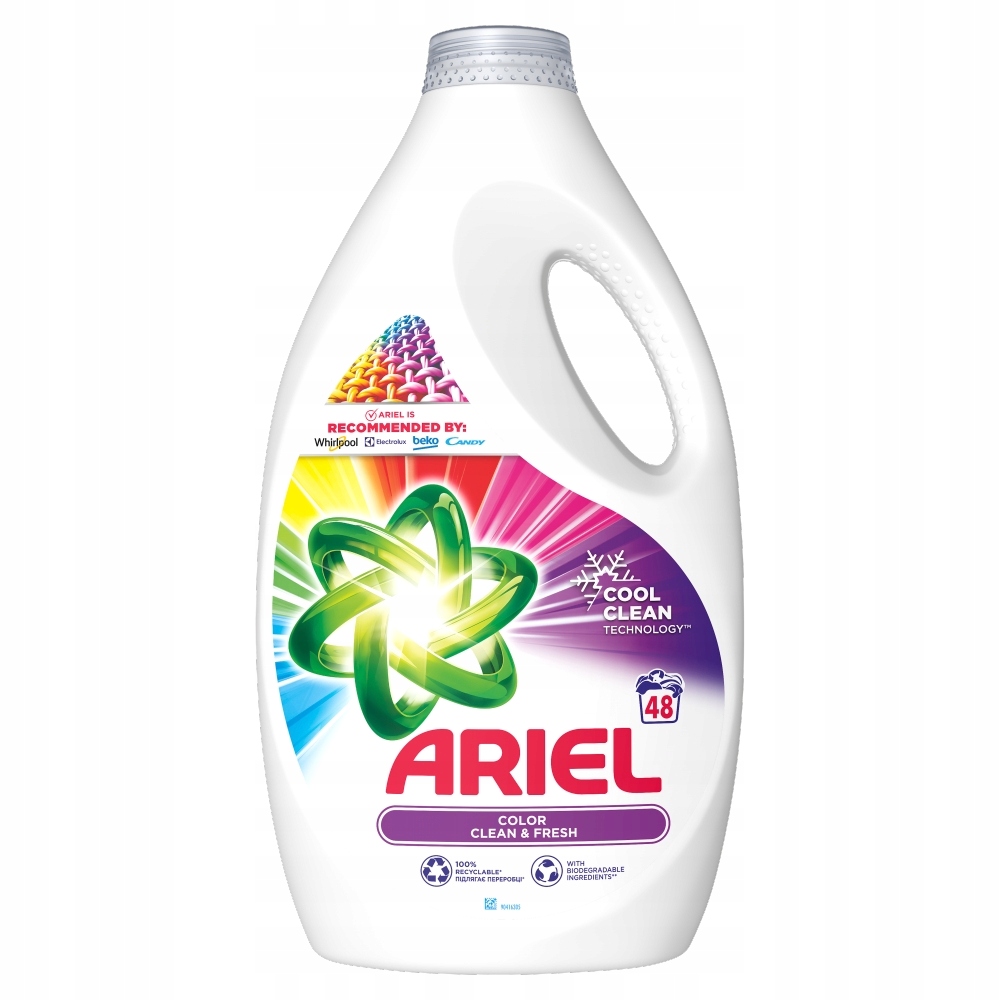 Ariel Tekutý Prací Prostředek 2,4L 48P Barva