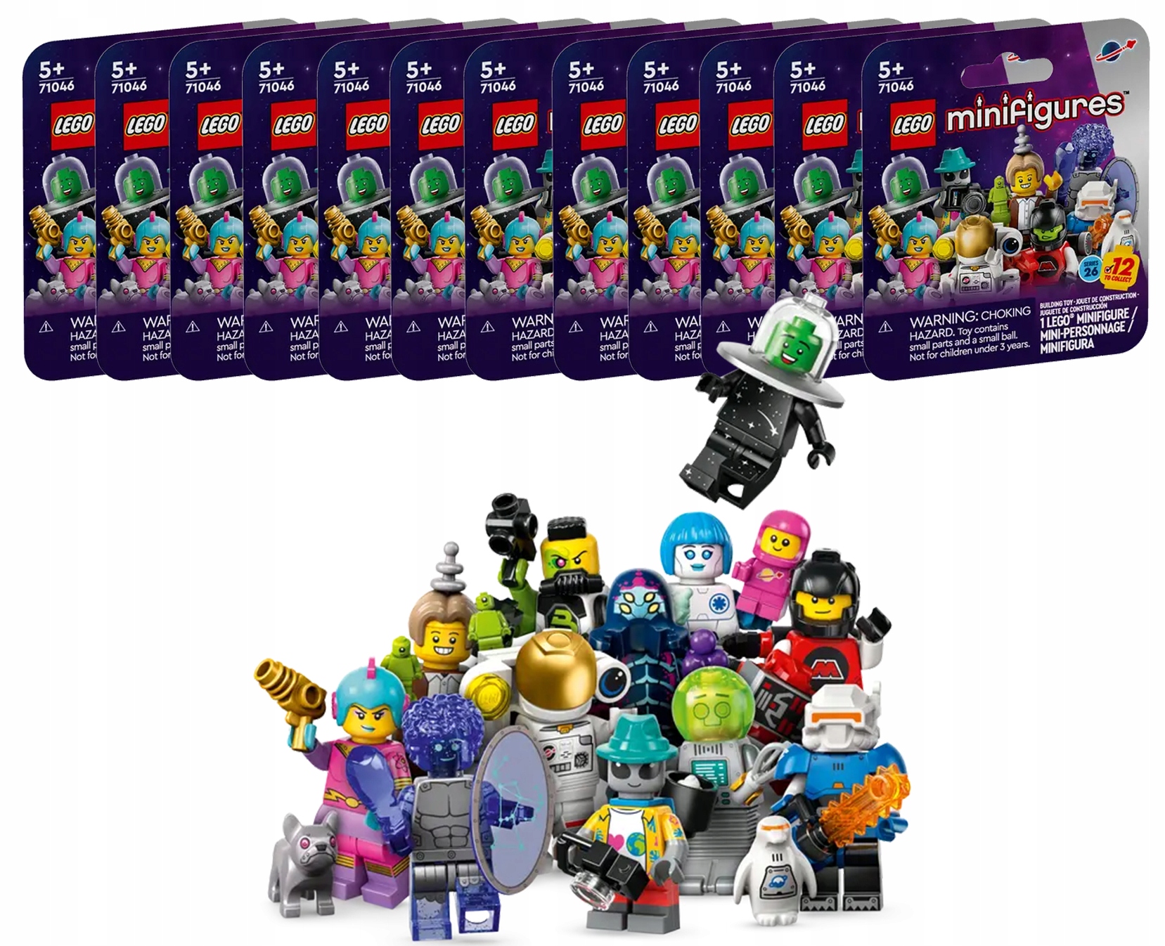 Lego Minifigures Kosmos Série 26 Minifigurky 71046 12 kusů 1 sada