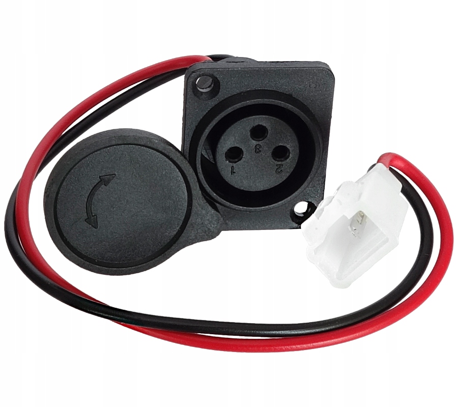 Gniazdo ładowania skuter elektryczny XLR