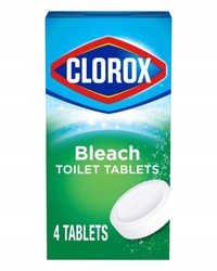 Levně Clorox Bleach 4 ks – tablety do splachovače