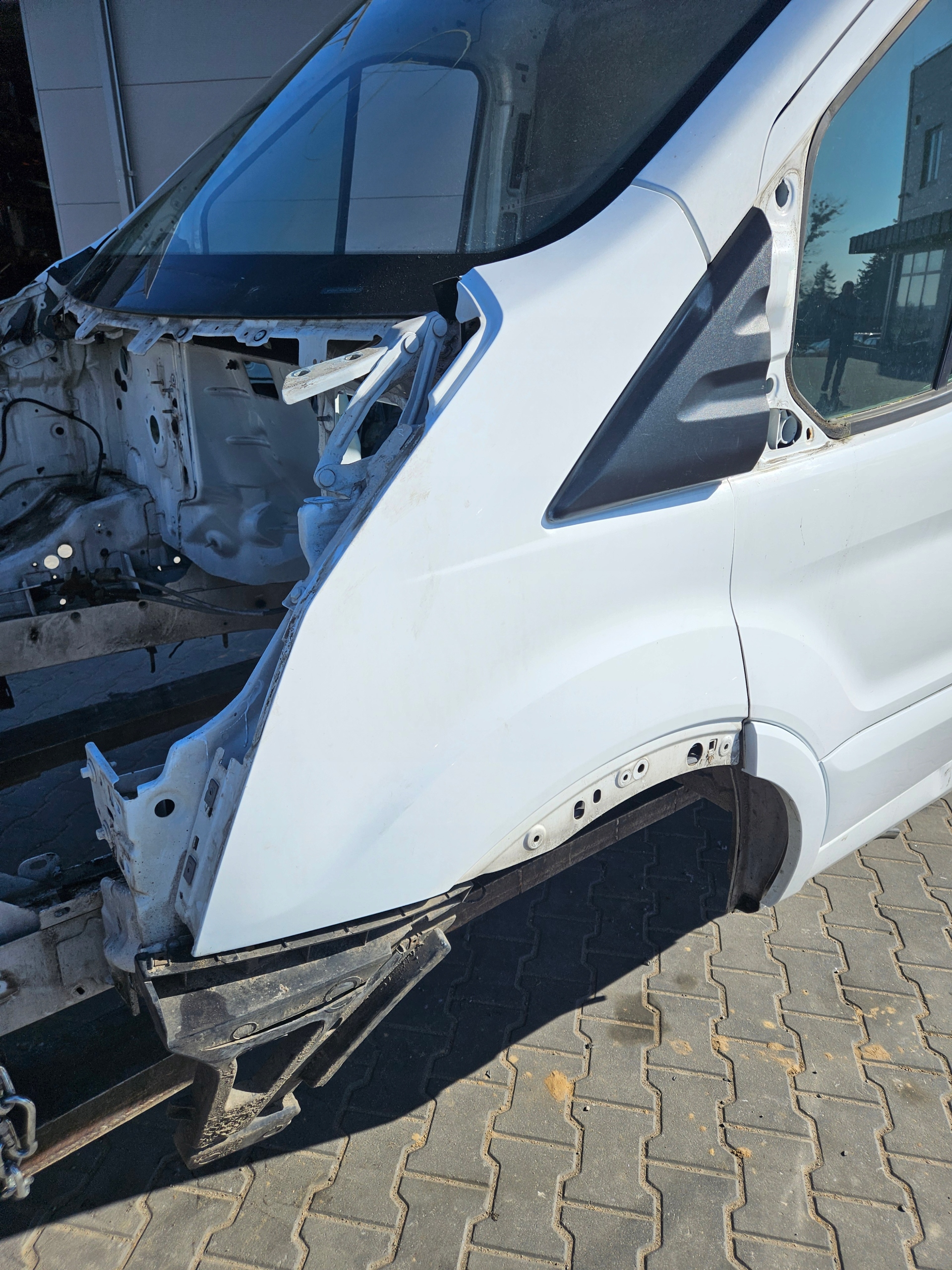 Ford Transit Custom MK8 fender left front Frozen White Z2