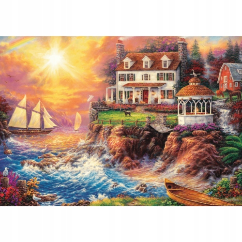 

Puzzle 1000 Spokojna przystań Trefl