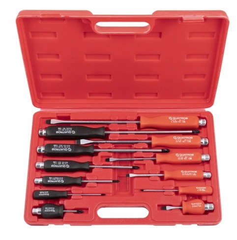 ZESTAW WKRĘTAKÓW DO POBIJANIA ŚRUBOKRĘTY CrV 12el