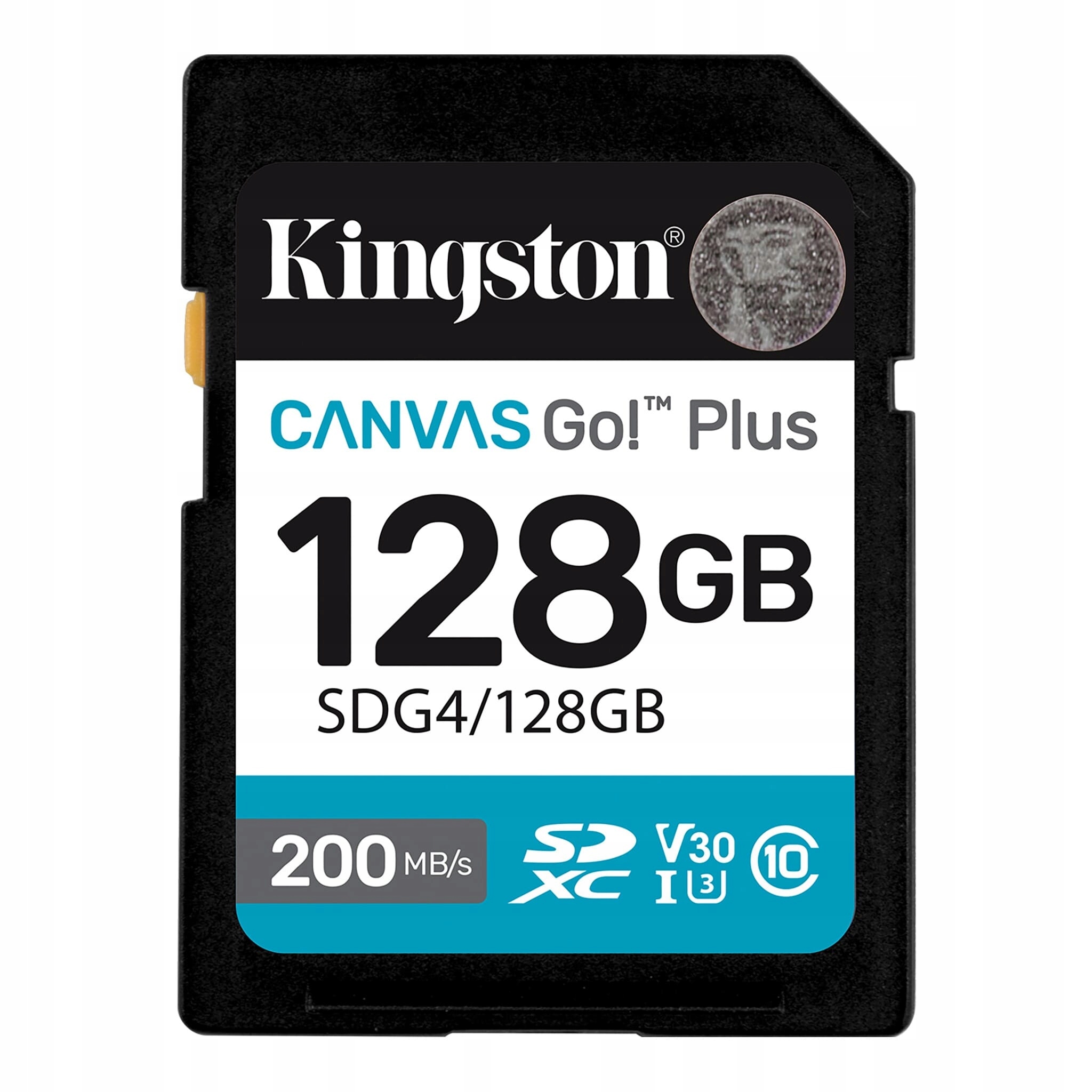 Kingston Canvas Go! Plus 128 Gb Sd karta Třída rychlosti Class 10, Uhs