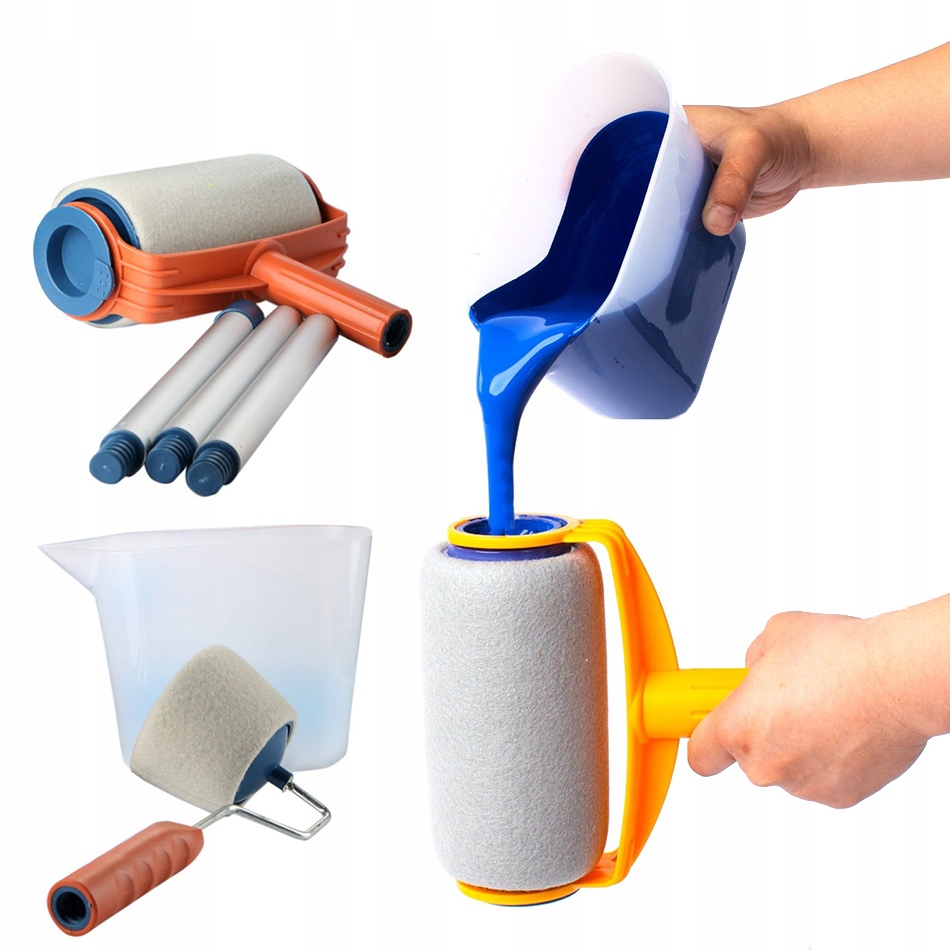 Wałek do malowania zestaw niekapiący Paint Roller 8970655172 Allegro.pl