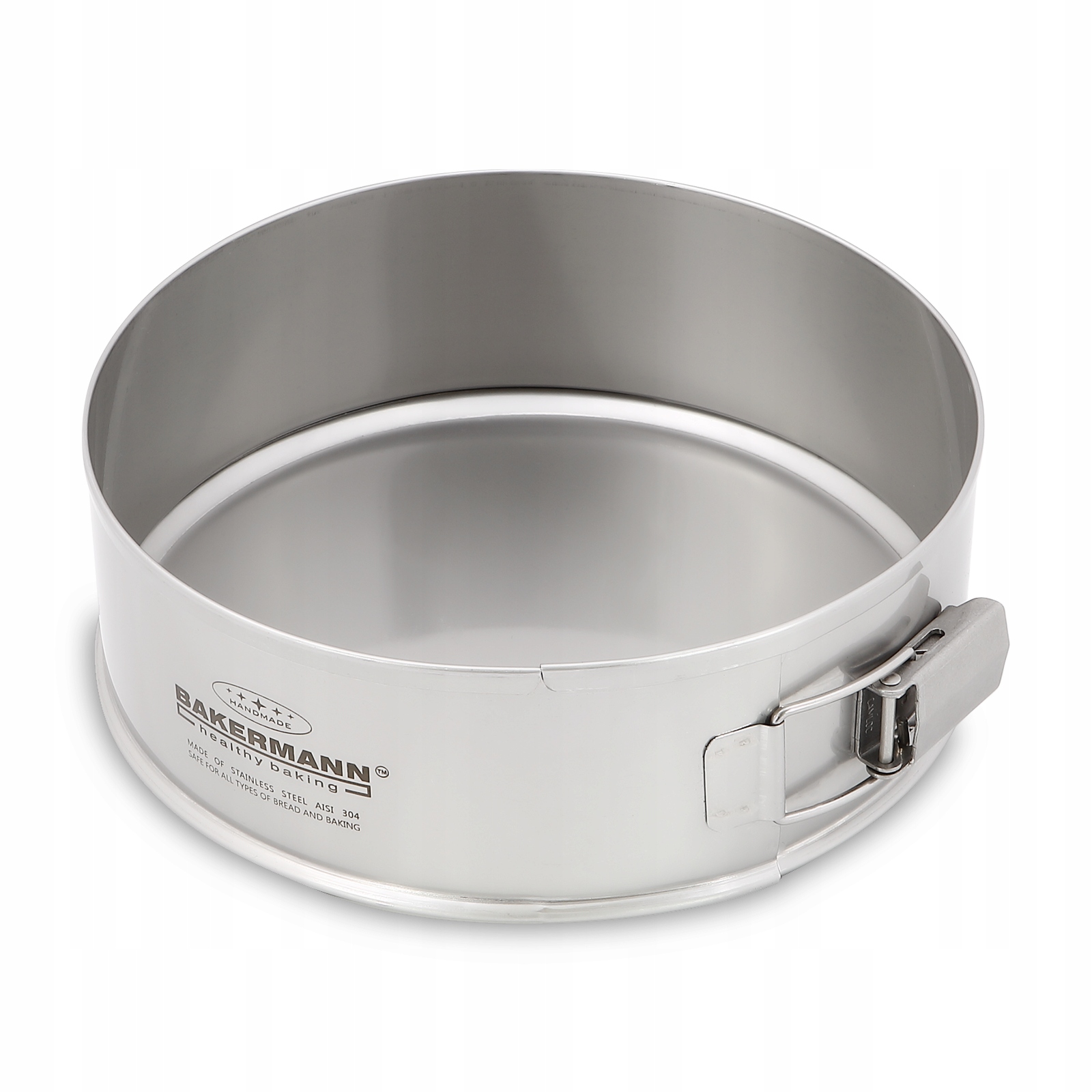 Forma Na Tortu okrúhla, nerezová, kyselinovzdorná Bakermann 22 cm Aisi 304