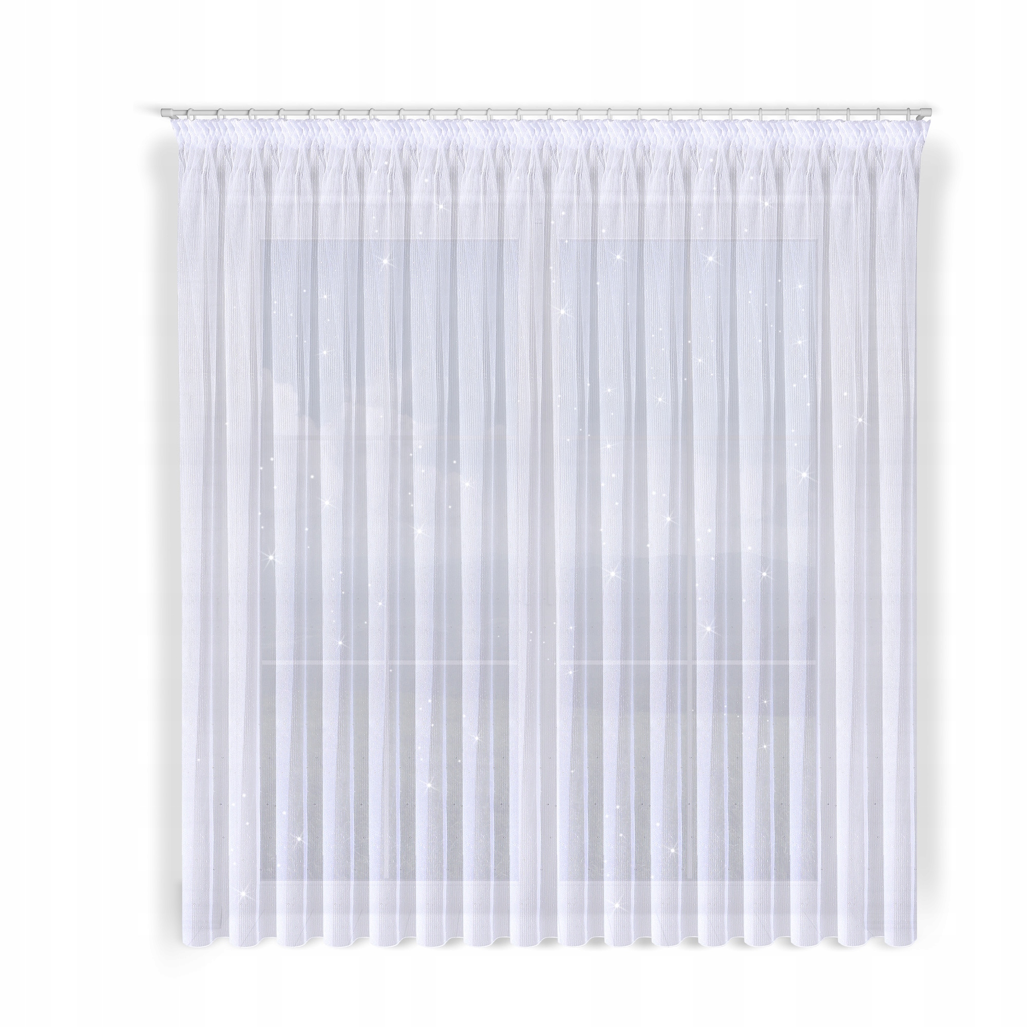 Hotová Záclona 300X250 „síťka Blesk“