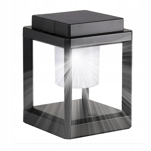 Stojací zahradní lampa Solární lampa Sloupek 18 cm SuperLED