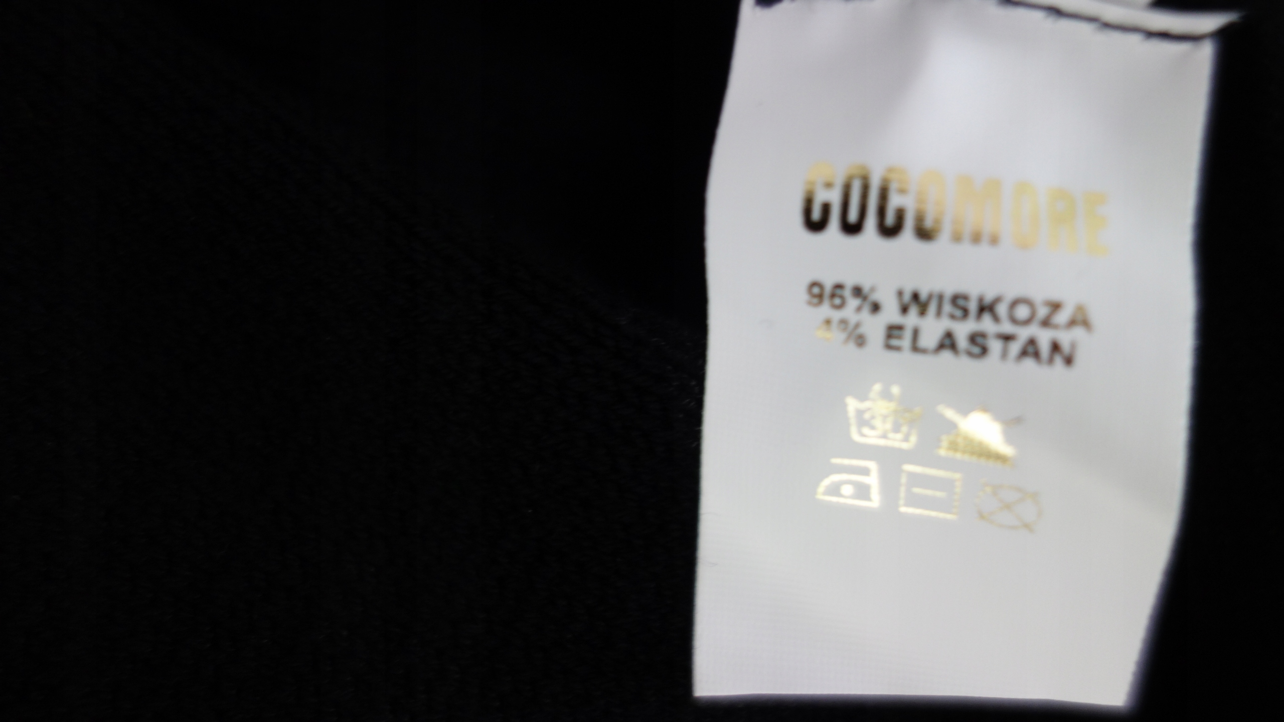 COCOMORE Sweter Bluzka Dekolt V Różowy Cukierkowy Fason oversize