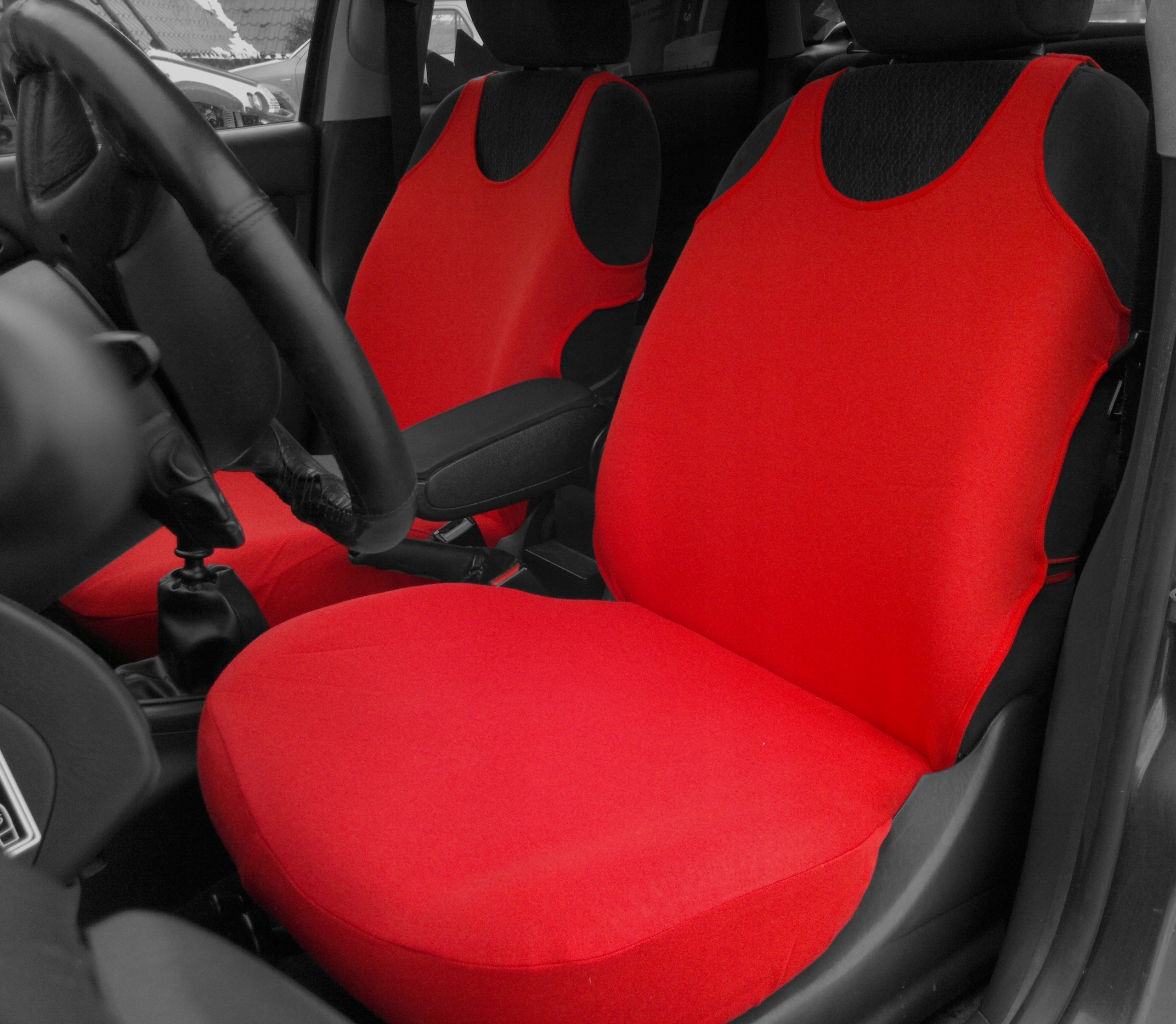 KOSZULKI SAMOCHODOWE BAWEŁNIANE NA SIEDZENIA Model Bawełniane - pełne