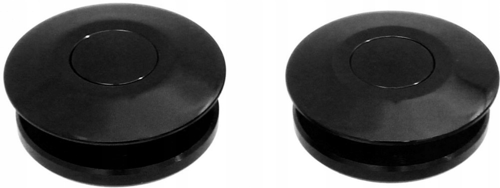 EPMAN ZAPINKI MASKI QUICK RELEASE x2 CZARNE OKRĄGŁE DUŻE 6-cm