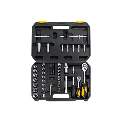 TOPEX ZESTAW KLUCZY NASADOWYCH 38D694 WALIZKA Marka Topex