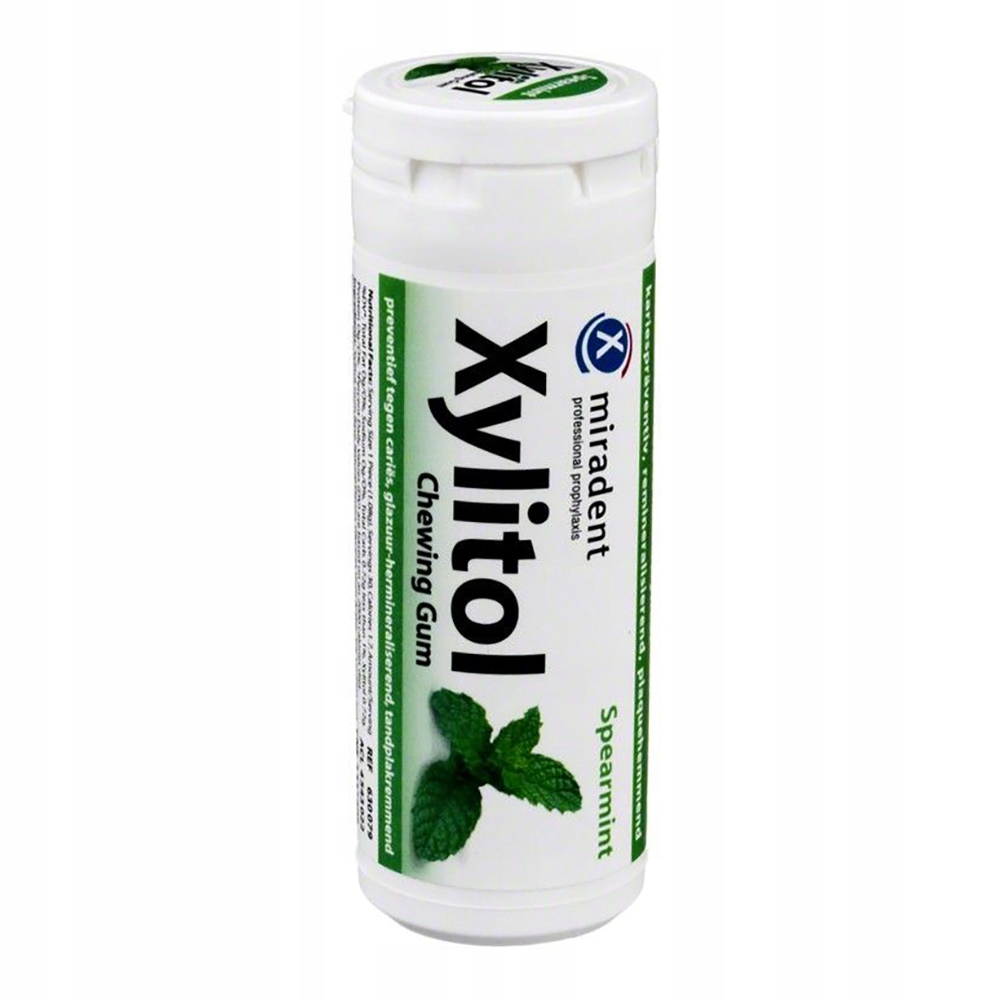 

Miradent guma do żucia z ksylitolem Spearmint x30