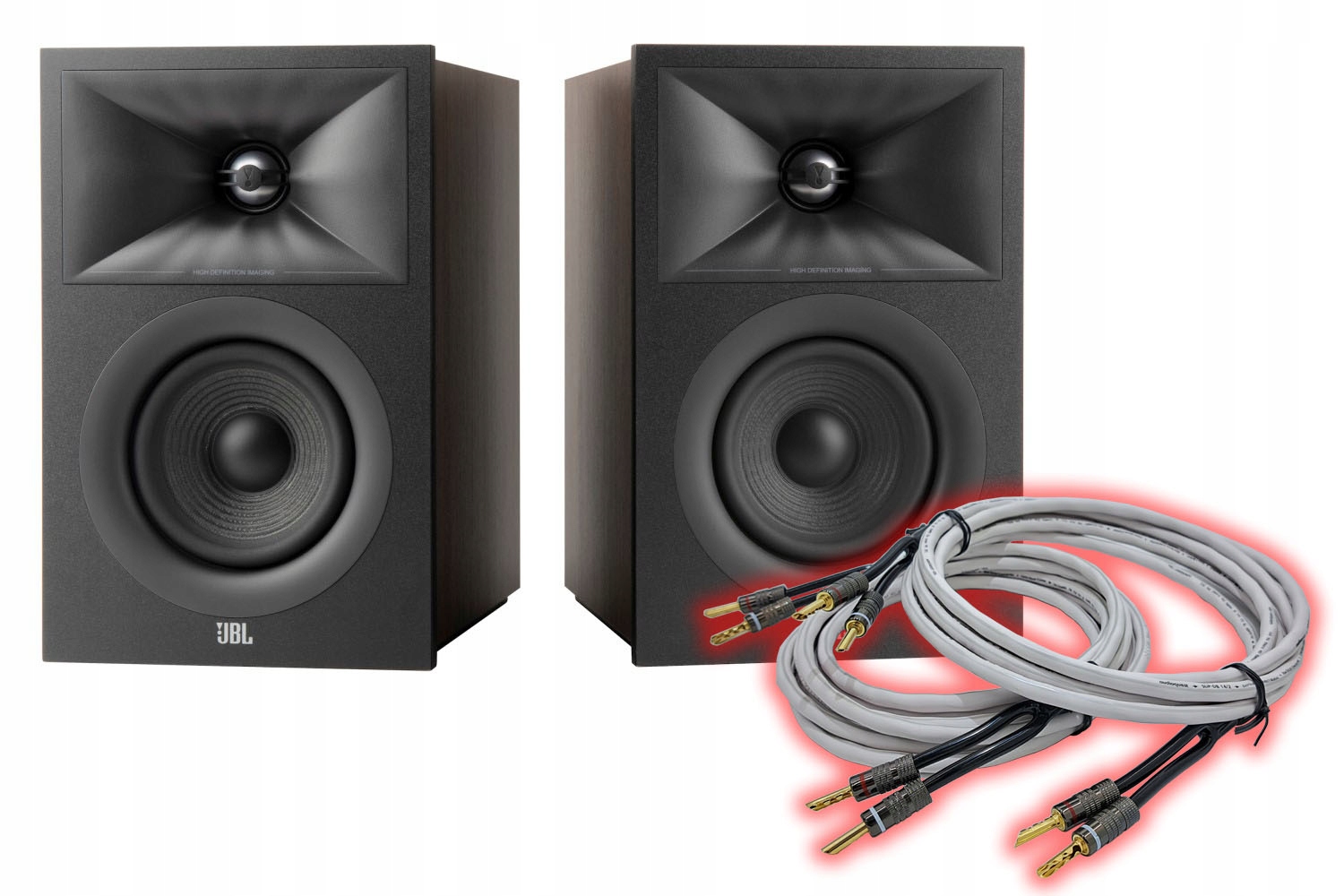 Jbl Stage 2 240B Espresso Základná Kolumna Audioquest FLX-SLiP 14/ 2x3 m