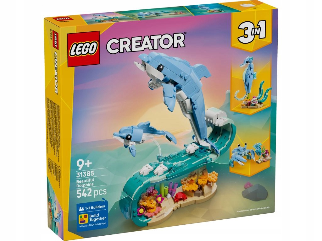 Lego 31385 Creator Mořská zvířata: krásný