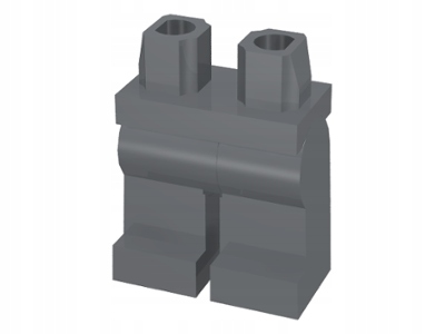 

Lego 970c00 figurka nogi c. szary 1 szt N