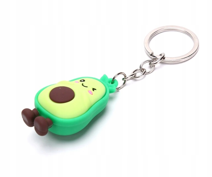 BRELOK DO KLUCZY ZAWIESZKA AWOKADO AVOCADO 5 cm