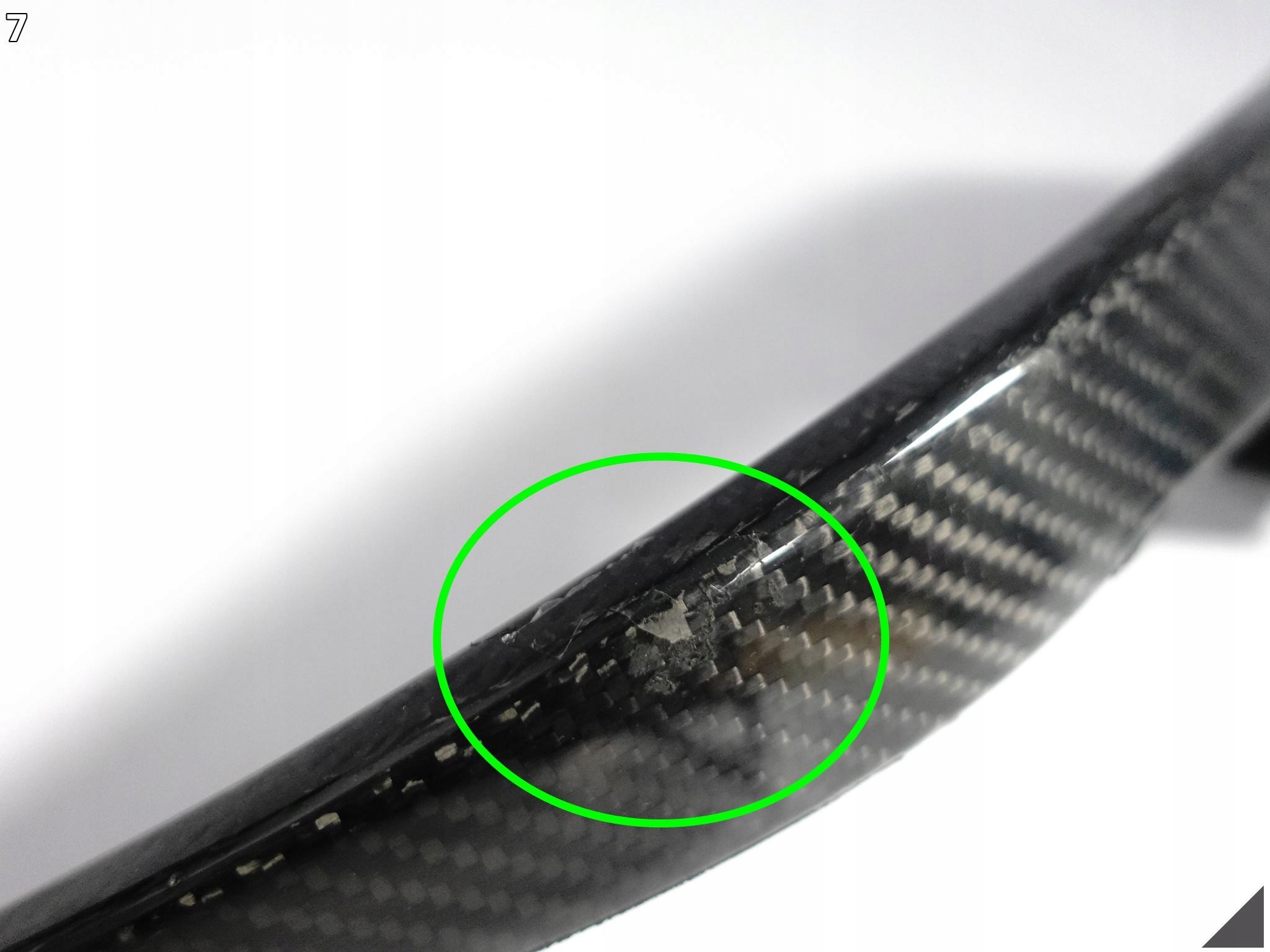 AUDI ABT RS6-R 4G0 C7 CARBON SPOILER grid cap moulding left upper front