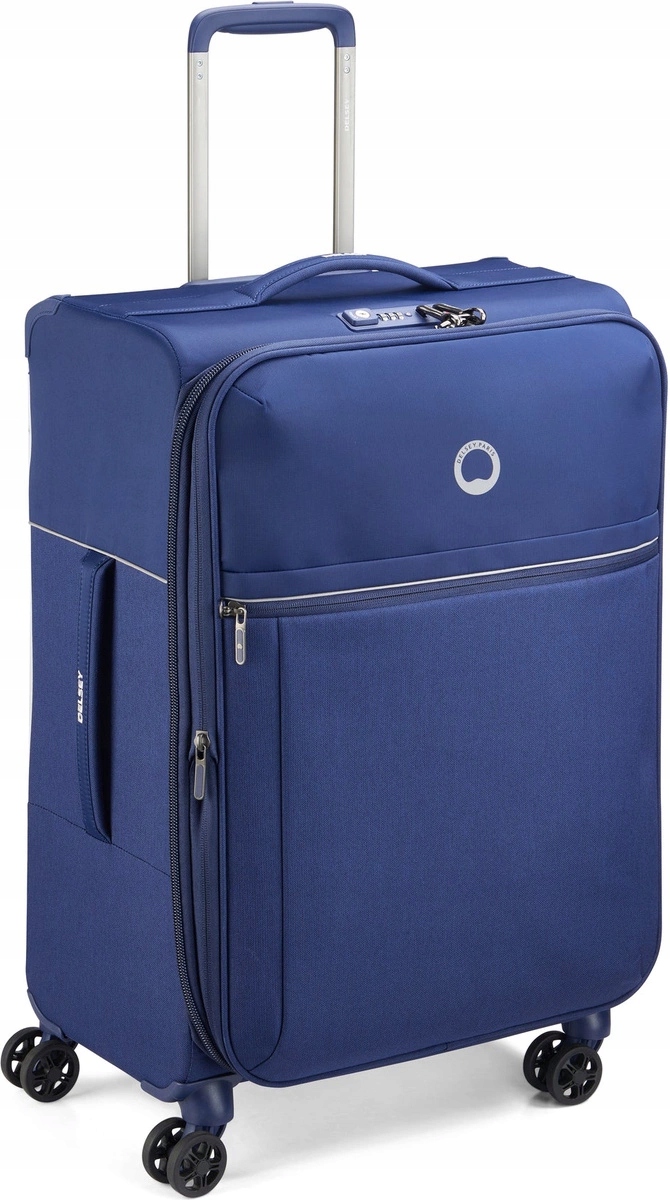 Walizka średnia Delsey Brochant 67 cm Blue