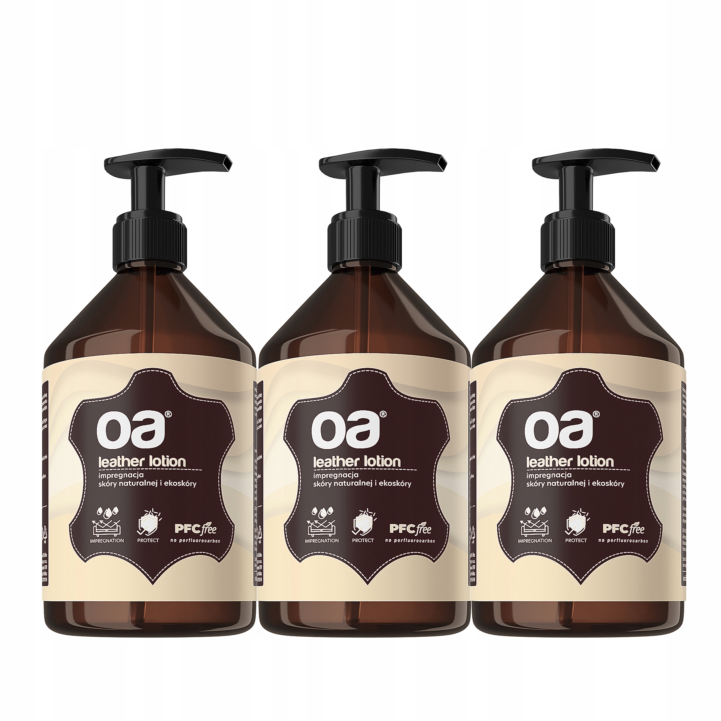 Balsam mleczko do impregnacji pielęgnacji i renowacji SKÓRY EKOSKÓRY OA x3