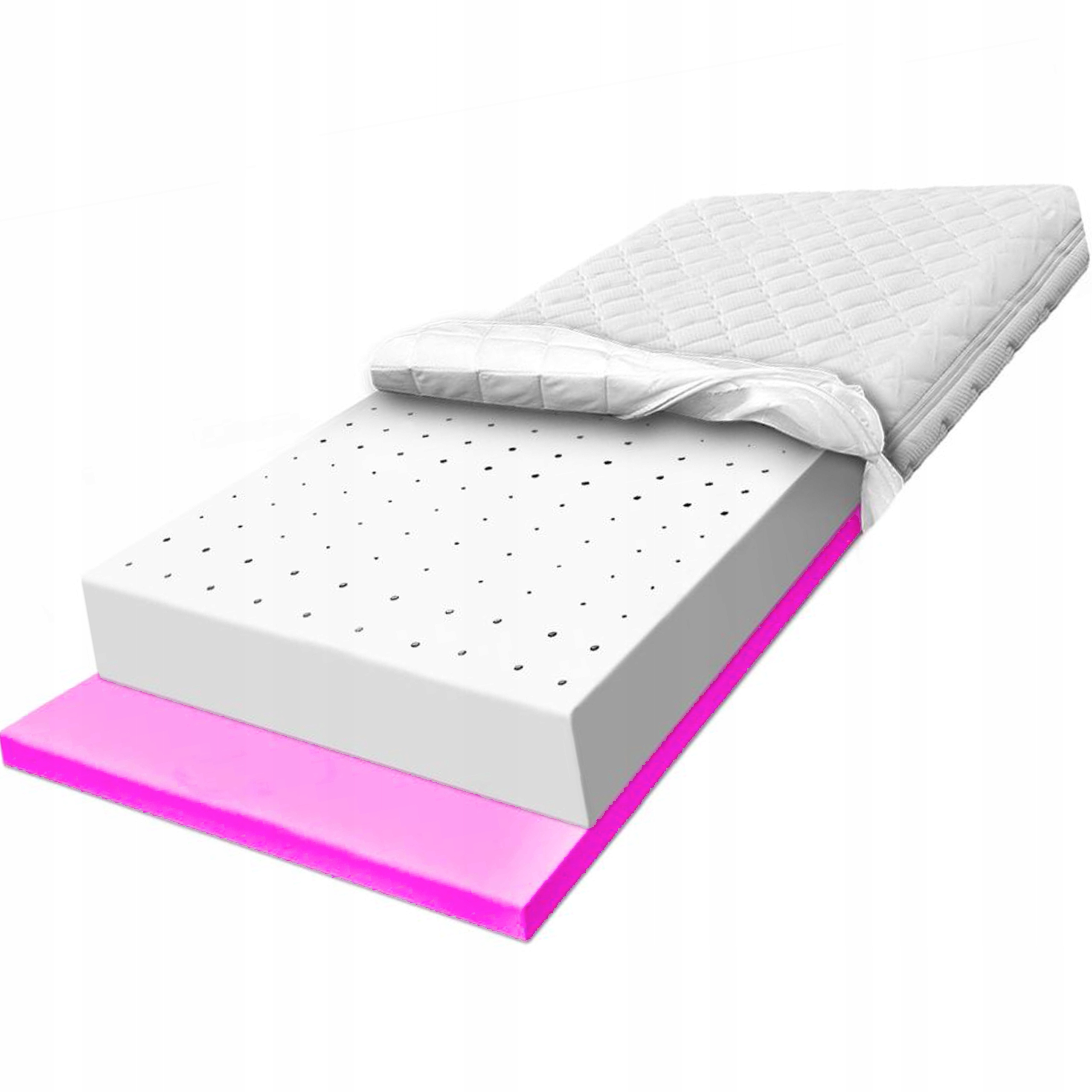 Elastický dierkovaný matrac 140x180 s 24 cm vzdušnou penou H1