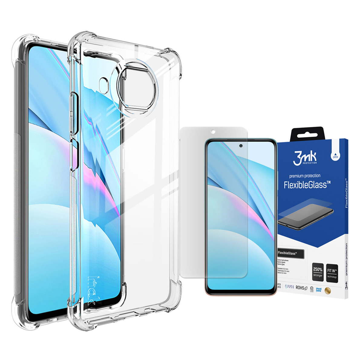 

Imak Etui Do Xiaomi MI 10T Lite + Szkło 3MK Fg