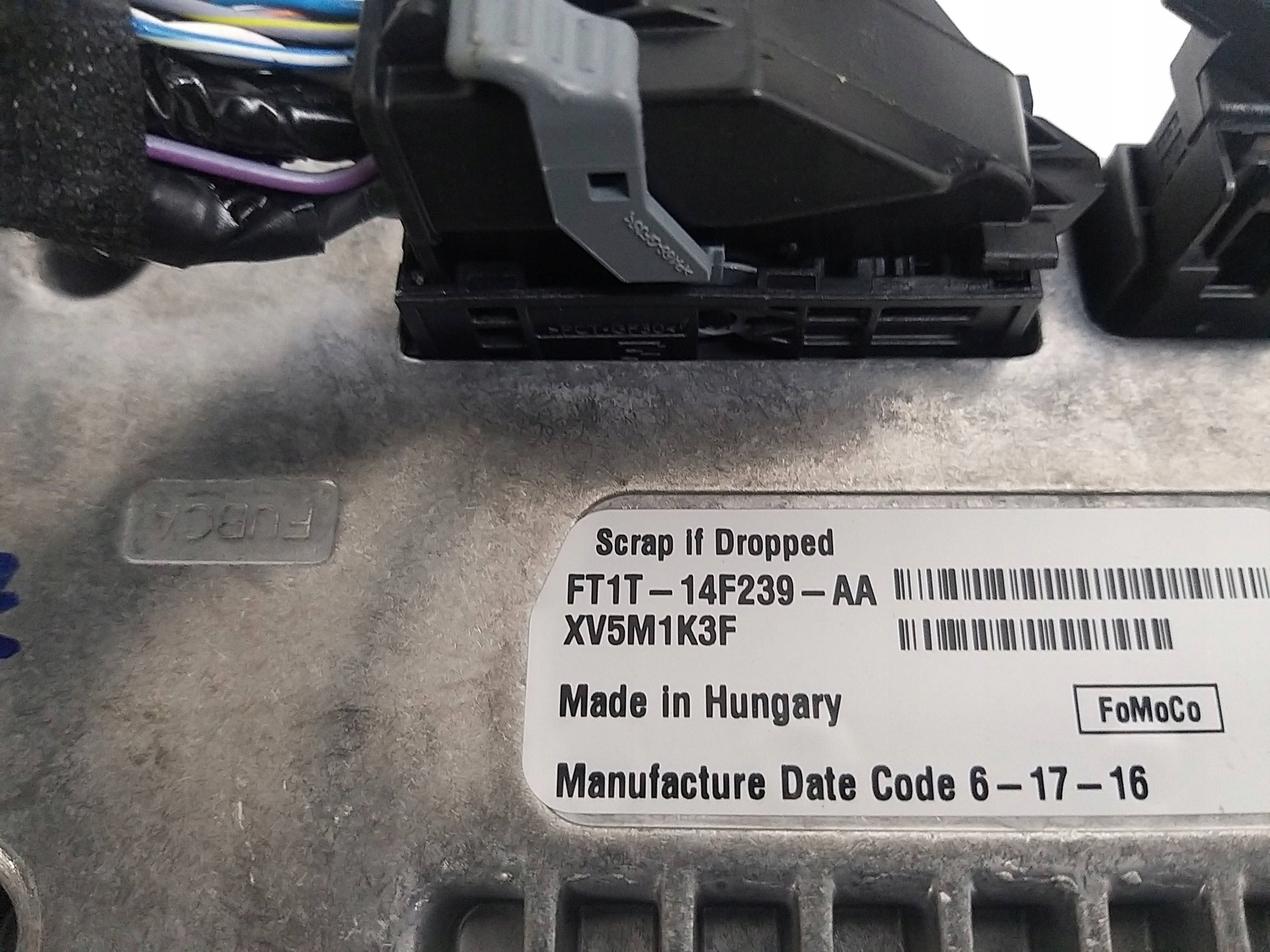 FORD CONNECT Bedienteil modul der Navigation WYSWIETLACZA FT1T-14F239-AA