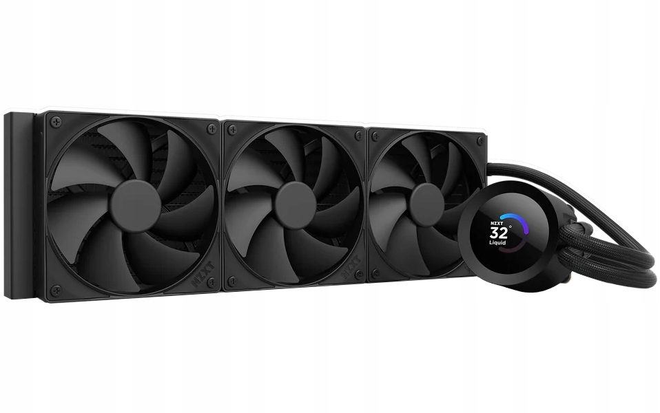 Nzxt vodní chladič Kraken 360 3x120mm fan 4-pin Pwm LCD disp. 6 let