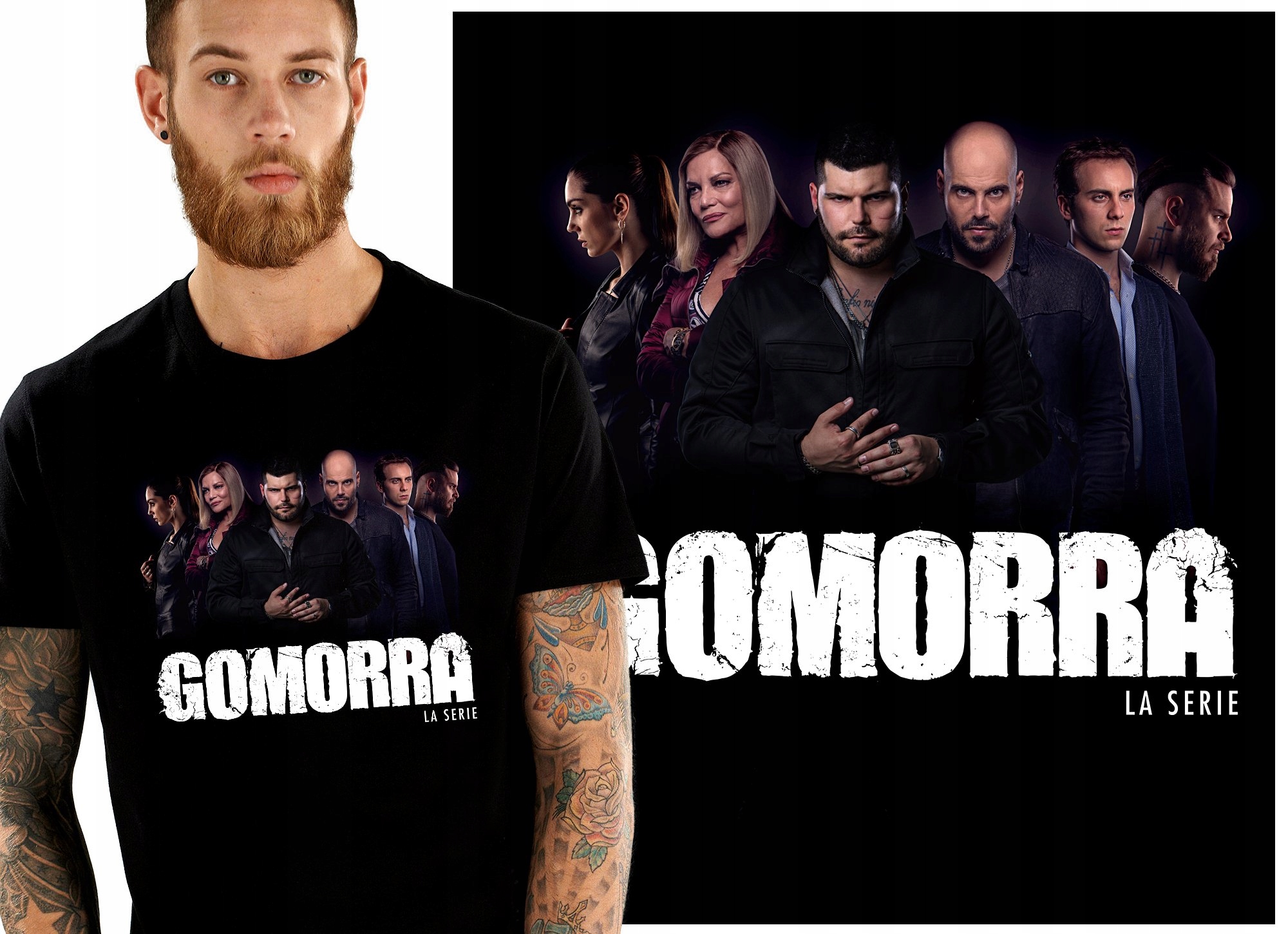 

Gomorra Genny Ciro Scampia Koszulka Męska XXL